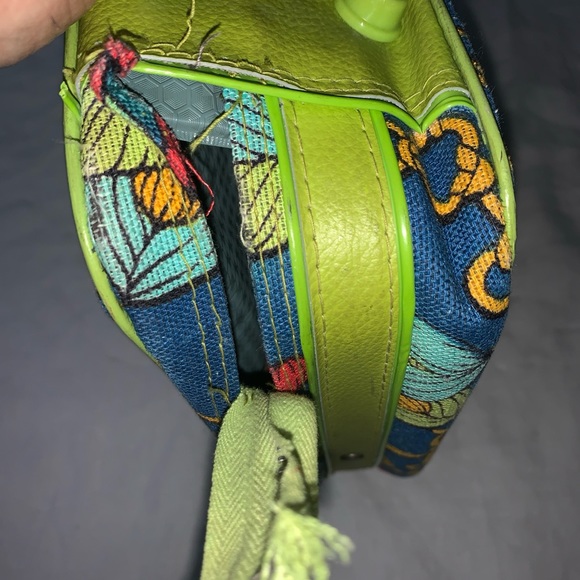 Penguin Travelers Cloth Suitcase with Lock Mod Japan Collectible Decor Vintage - Picture 13 of 15